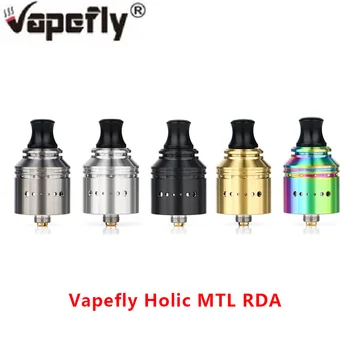 

Electronic Cigarette RDA Vapefly Holic MTL RDA E Cigarette Single Coil Building 22.2mm RDA Top Filling Vape atomizer