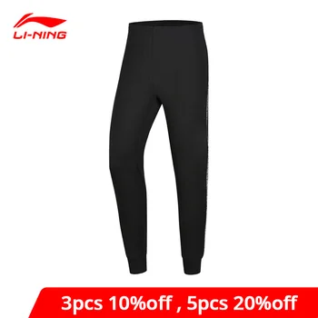 

Li-Ning Men The Trend Pants Comfort Regular Fit 82% Cotton 18% Polyester LiNing li ning Sports Trousers AKLN687 MKY418