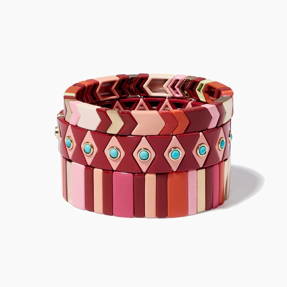 Женский силиконовый браслет в стиле ретро bracciali uomo tiffanyco pulseiras masculina красный |