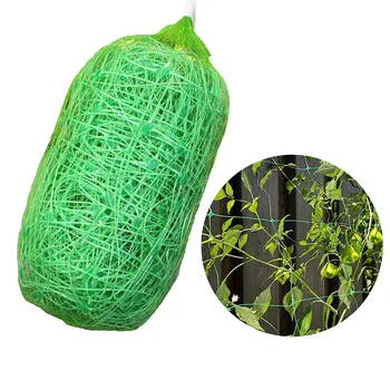 

Durable Yard Multipurpose Fruits Mesh Greenhouse Green Trellis Netting Vegetables Anti Bird For Climbing Plants Grow Fence Farm