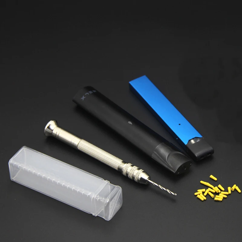 

Upgrade Electronic Cigarette Vape Pod Punch Hole Punching Oil Tool Kit Diy Hole for RELX Zero JUU Pod Cartridge