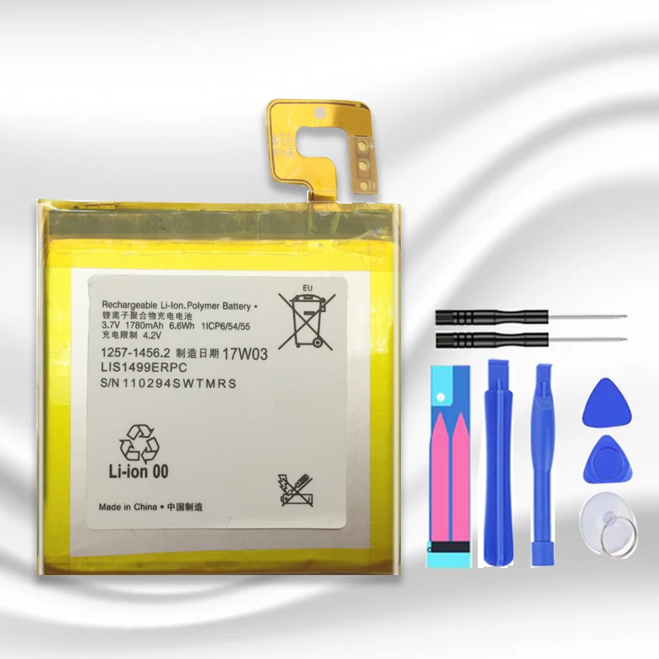 Новая батарея для телефона Sony LIS1499ERPC Xperia T TL LT30I LT30P LT30H LT30 S36H C2104 C2105