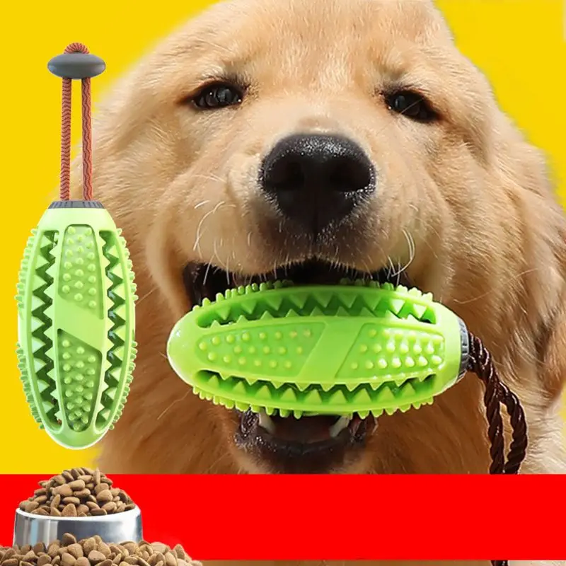 Pet Tug-a-Jug выдавливание еды-дозирование резиновый пищалка неравномерный отскок пищащая игрушка для собак использование декомпрессионная эластичная