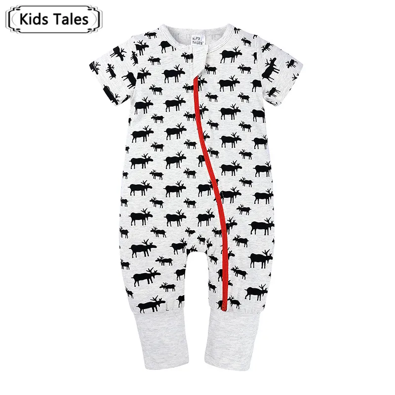 

Newborn Baby Clothes Baby Boy Romper O-Neck Short Sleeve Toddler Jumpsuit Baby Onesie Summer Fashion SR479