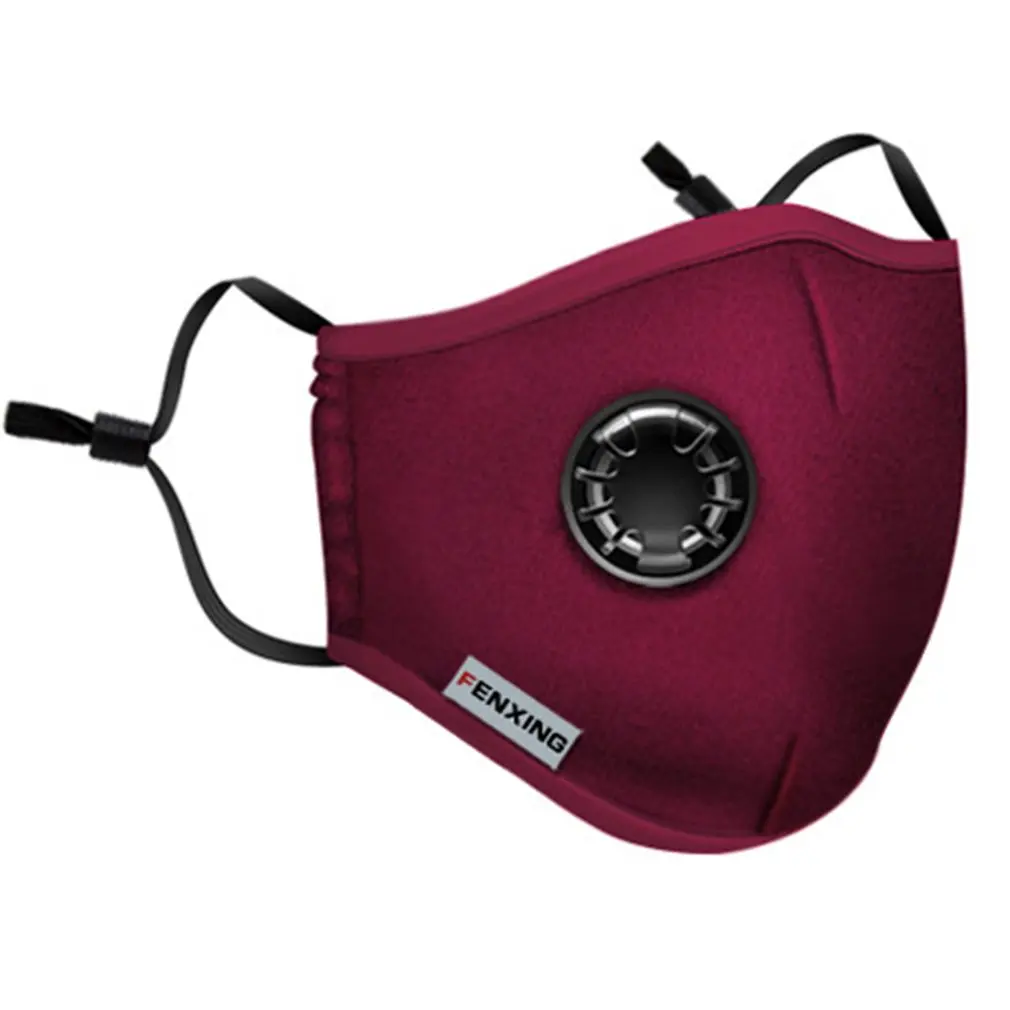 

PM2.5 respirator with valve mask anti-fog mask + 2 filters Five layers of protection Anti-fog Personal protection 1 pcs