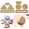 Leather DIY kraft paper mold template coin purse sewing design drawings leather goods handmade craft tools gift storage bag ► Photo 1/6