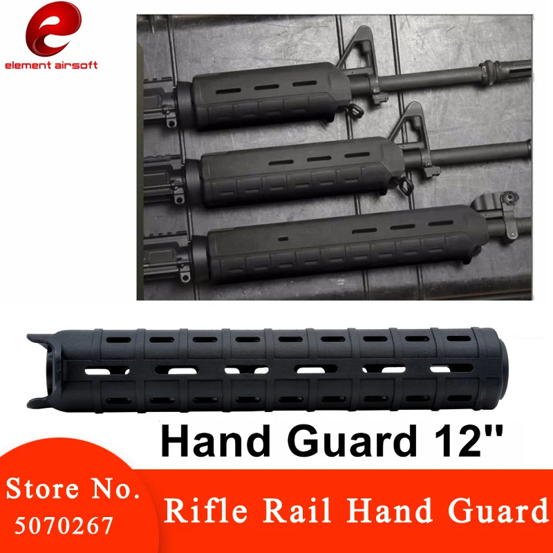 

Element Choice MP Rifle Rail Hand Guard 12 Inch for M16 Series Rail Cover Gun Accessory Hunting Gun Accessories EX277