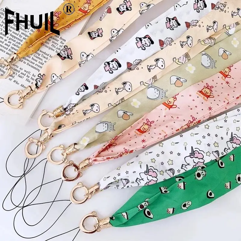 

Kawaii Lanyards Cute Neck Strap Lanyard for keys ID Card USB Badge Keycord Mobile Phone String Holder DIY Hang Rope Lariat