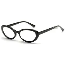 Новые овальные женские классические черные очки для чтения женские дальнозорные очки оправа Пресбиопия очки высокого качества FML