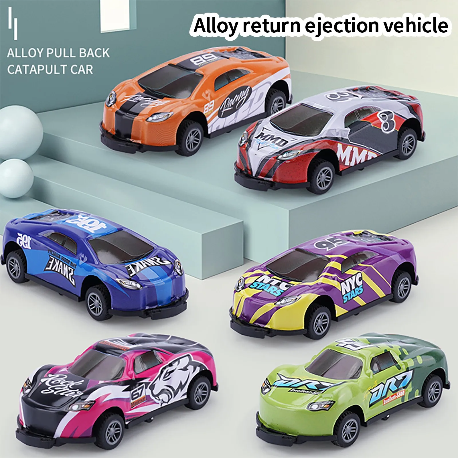 8 шт. игрушечные автомобили-качалки | Игрушки и хобби