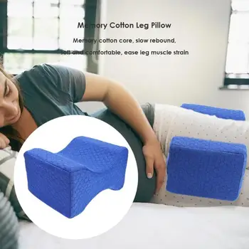 

Memory Foam Knee Leg Pillow Bed Cushion Cotton Clip Leg Pad Leg Shaping Pregnancy Body Pain Relief Sleeping Pillow