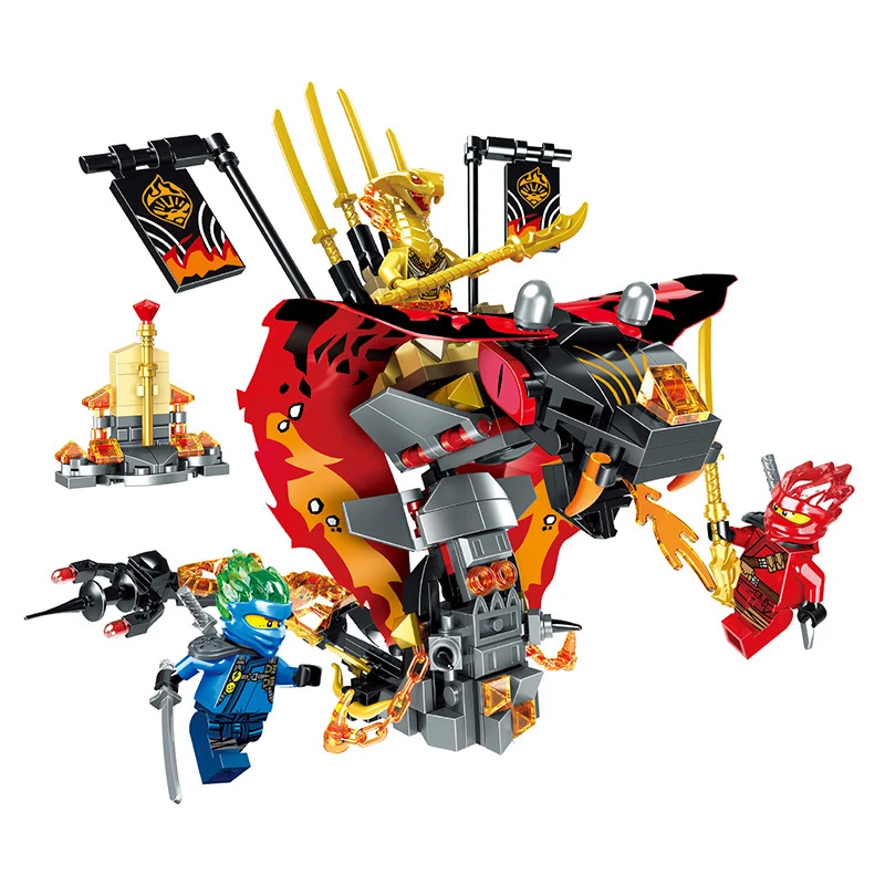 ninjago croc feu