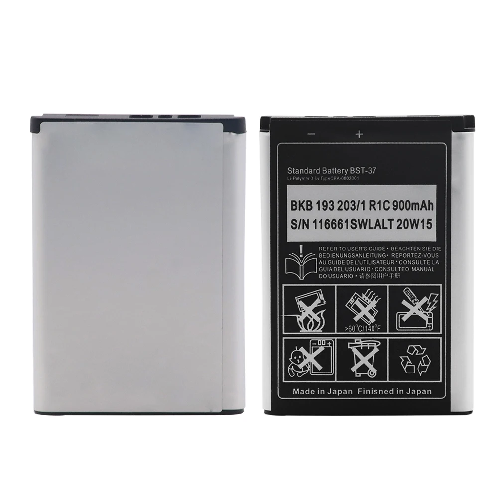 2 шт. 100% Новый Sony ericbstsson 37 BST 37900mAh3.6v мобильный телефон аккумулятор|Аккумуляторы для