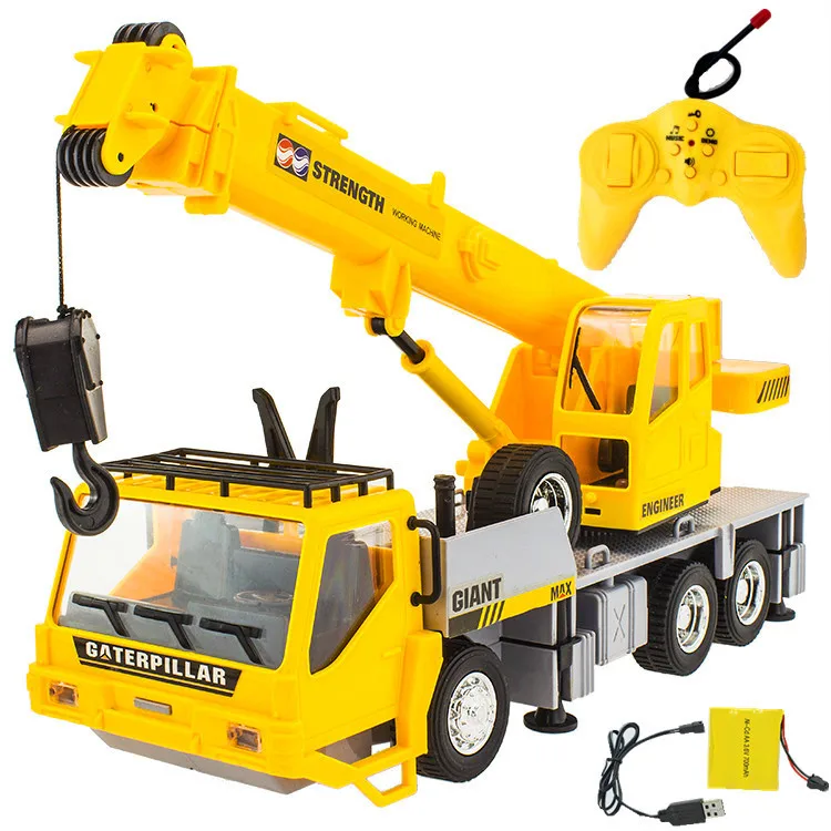 

Olympian 8-Channel Remote Control Engineering Vehicle Crane Model Crane Children Electric Model Toy a Generation of Fat