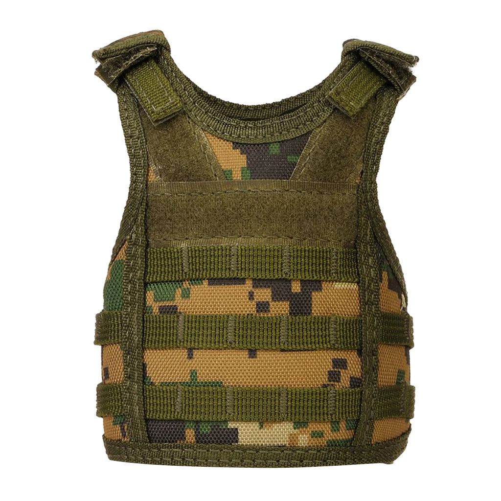 Woodland Digital Ca Открытый Прочный Мини Молл жилет стиль пива рукав банки крышка бутылки Стабби держатель потрясающая бутылка украшения - Цвет: Woodland Digital Ca