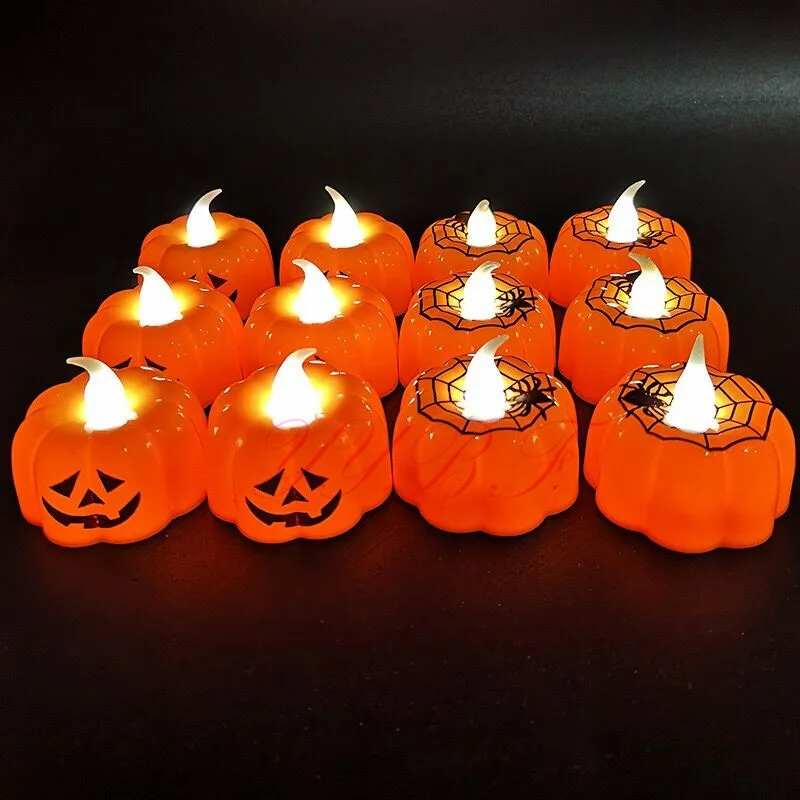 Halloween Pumpkin Candle Light1