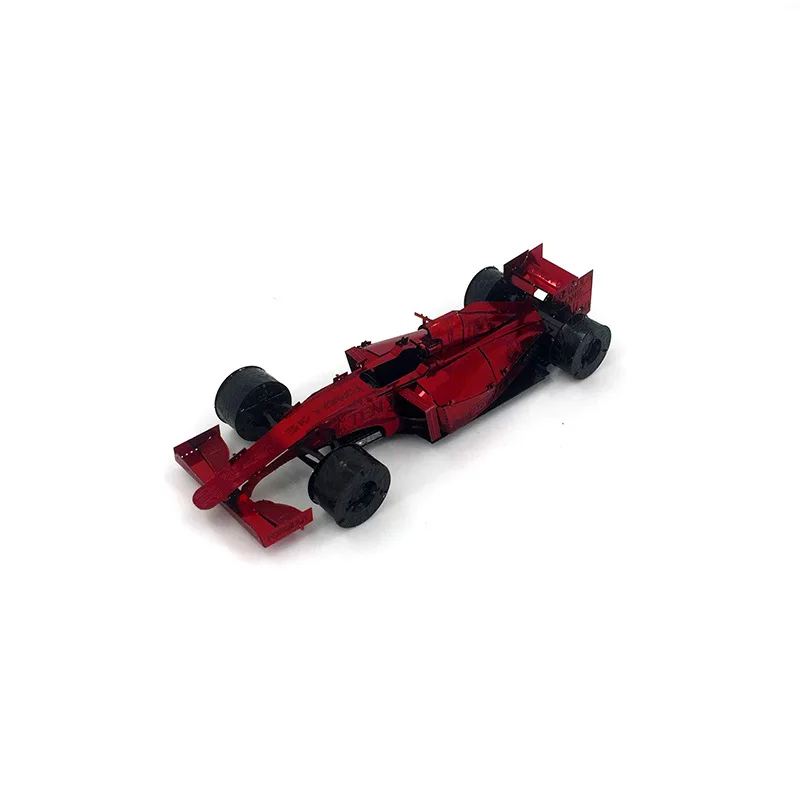F1 гоночная цветная живопись автомобиль 3D Металлические Головоломки наномодели