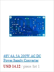 AC DC 48V 1A Питание модуль переключателя Мощность 48V 1000mA монитор СВЕТОДИОДНЫЙ Напряжение стабилизации Мощность 100-240V 50/60 Гц расколоть