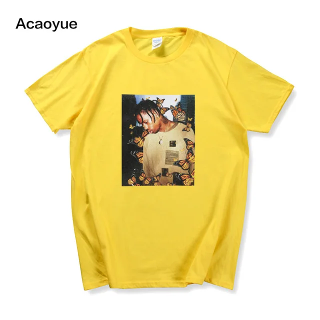 2020 Travis Scott Butterfly T Shirt 