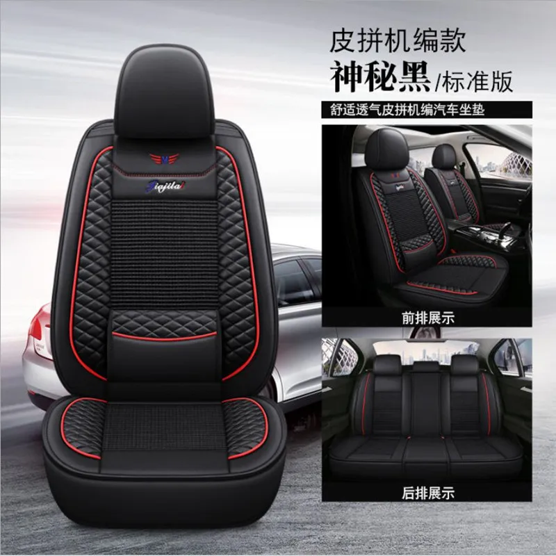 ECO LEATHER "EXCLUSIVE" TAILORED SEAT COVERS FOR MITSUBISHI L200 MK5 2015 ON 