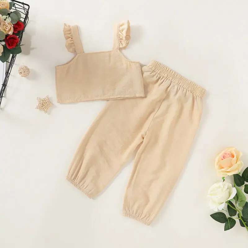 Toddler Kid Baby Girls Crop Tops T-shirt Harem Pants Outfits Kid Grils Clothes Set Children Suits Summer kids clothing set,kids t shirt,girls clothing set