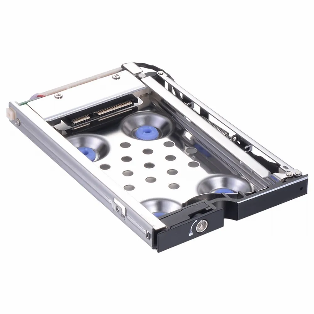 Uniatop ST8214X 2,5 дюймовый SATA HDD/SSD мобильный шкаф ударопрочный с черной дверью