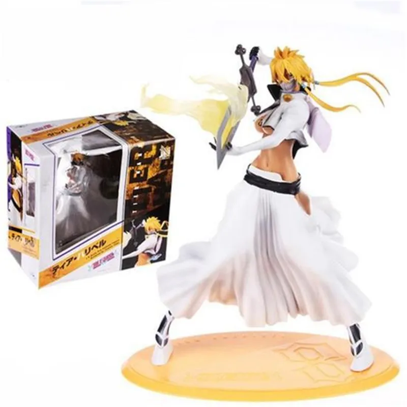 New Anime Bleach Arrancar Tercera Espada Tear Halibel PVC Action Figure Model Toys Sexy Girl Figuras Dolls Cosplay Gift 27cm (2)