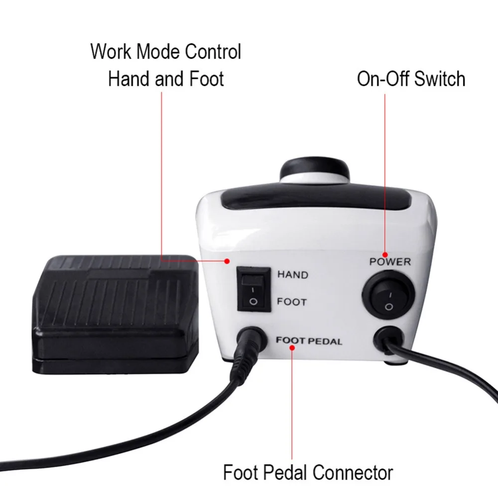 Preise 32W 35000RPM Pro Elektrische Nagel Bohrer Maschine Gerät für Maniküre Pediküre Dateien mit Cutter Nail art Bohrer Stift maschine Werkzeuge