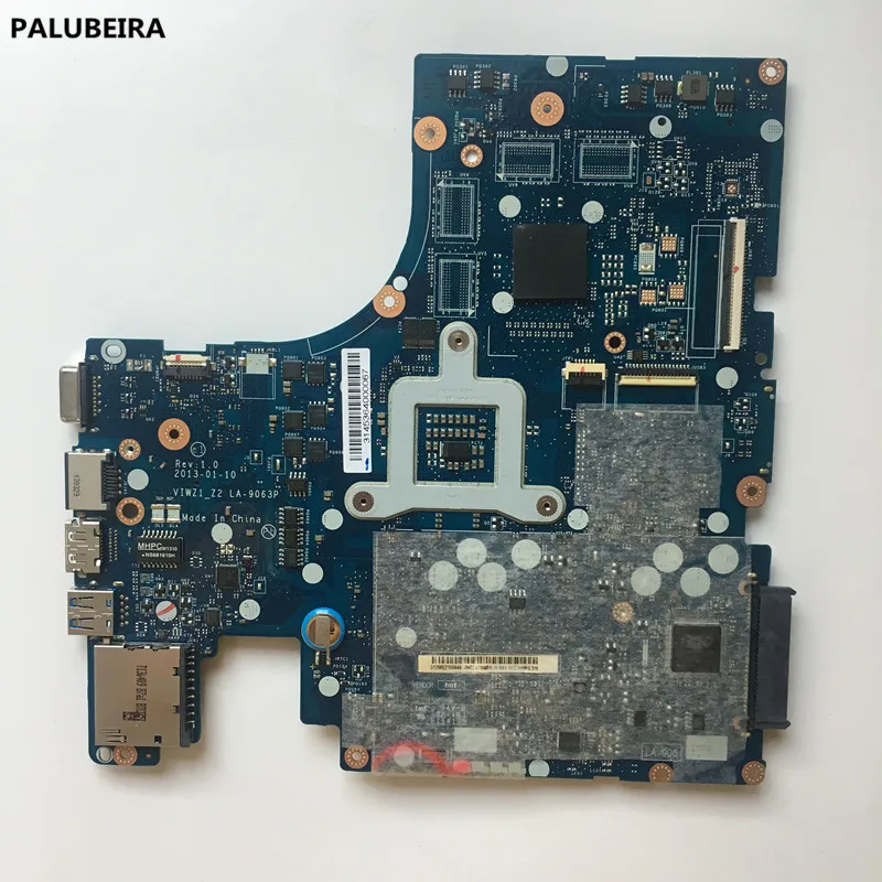 PALUBEIRA VIWZ1 Z2 LA-9063P материнская плата для ноутбука lenovo ideapad Z500 HD4000 HM76 DDR3 | Компьютеры и