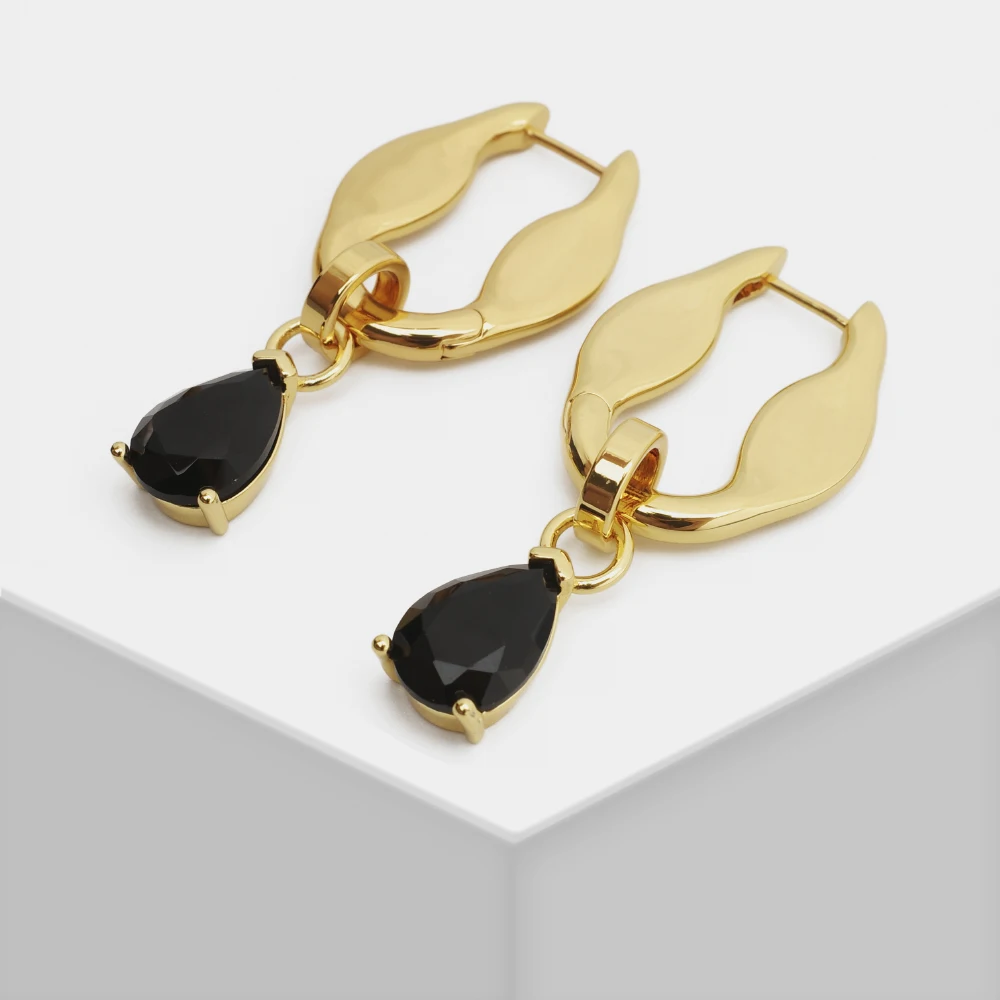punk cystal pendant earrings for women exaggerated dangle earrings peal earrings party jewelry geo for girlfriend gift