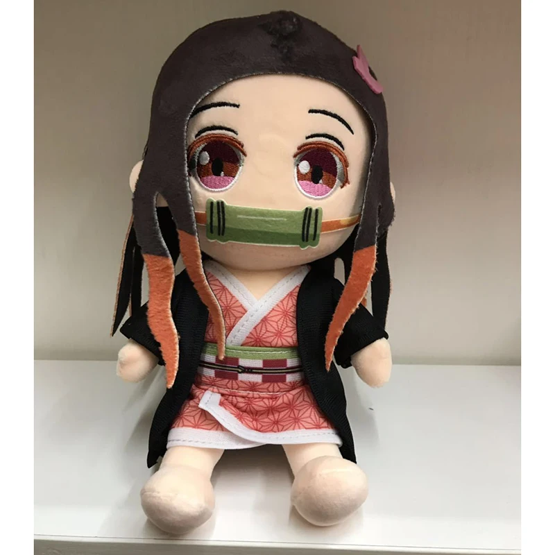 Фигурка рассекающего демонов киметасу no Yaiba Kamado Tanjirou Nezuko мягкая плюшевая кукла