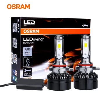 

OSRAM Led Lamp H7 HL Car Headlight LEDrving 12V HB3 9005 H16 LED H11 HB3 Led Bulb н4 светодиодные лампы lampada led h4 1 Pair