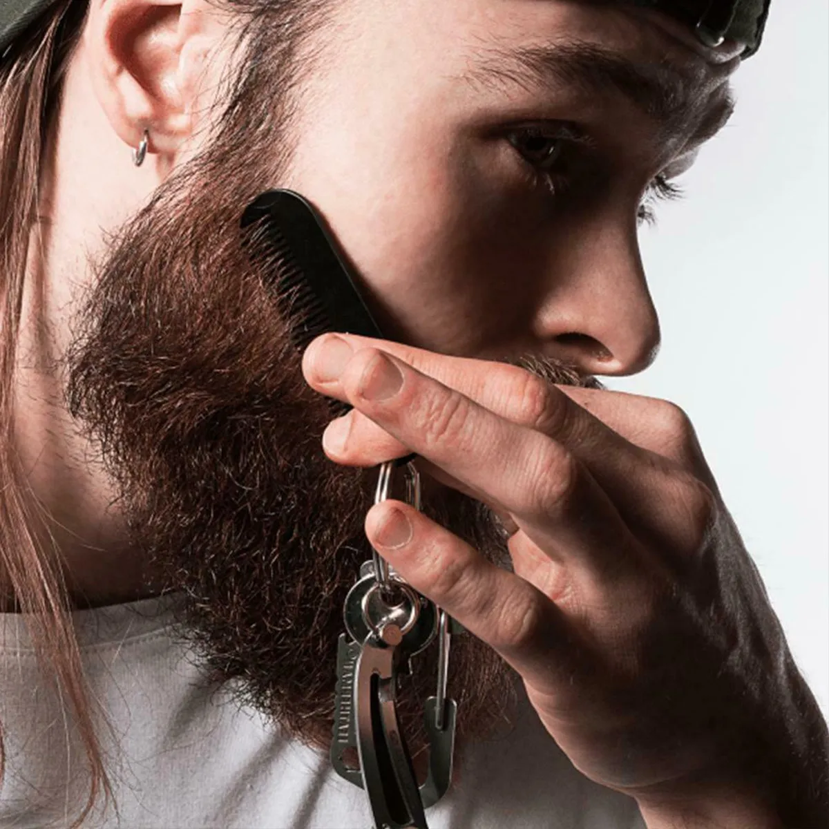 Crescimento da Barba Realçador de Cabelo Kit com Pente Óleo Barba Conjunto Crescimento Essencial Cuidados Faciais Homme 4 Pçs Kit 8 essencial óleo cuidados faciais barba kit com pente homme
