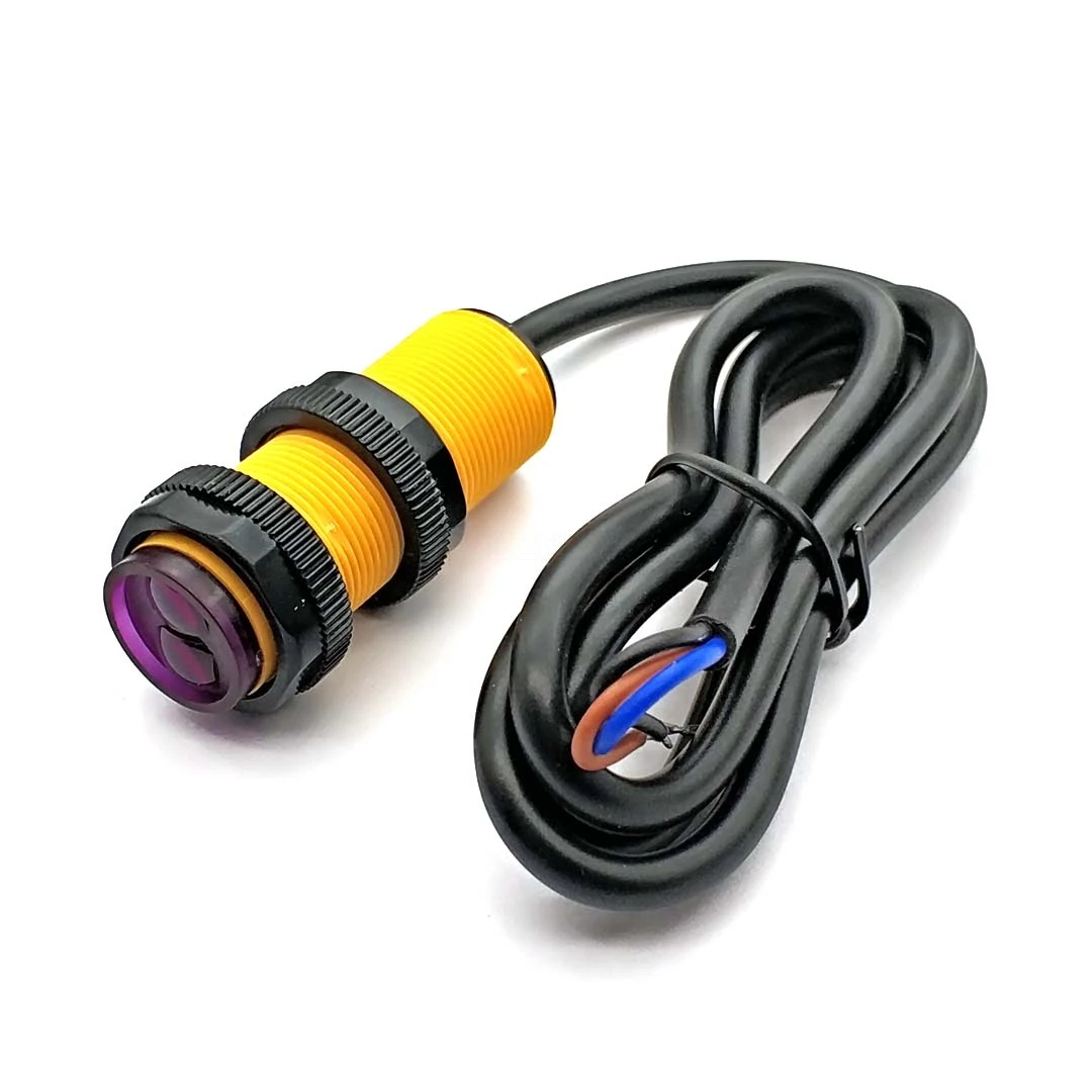 smart car robot e18-d80nk infrared obstacle avoidance