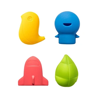 

4-Pack Anti-Bacterial Silicone Toothbrush Holder Covers - Great Protective Case for Home, Travel, Outdoor & Camping - Red Airshi