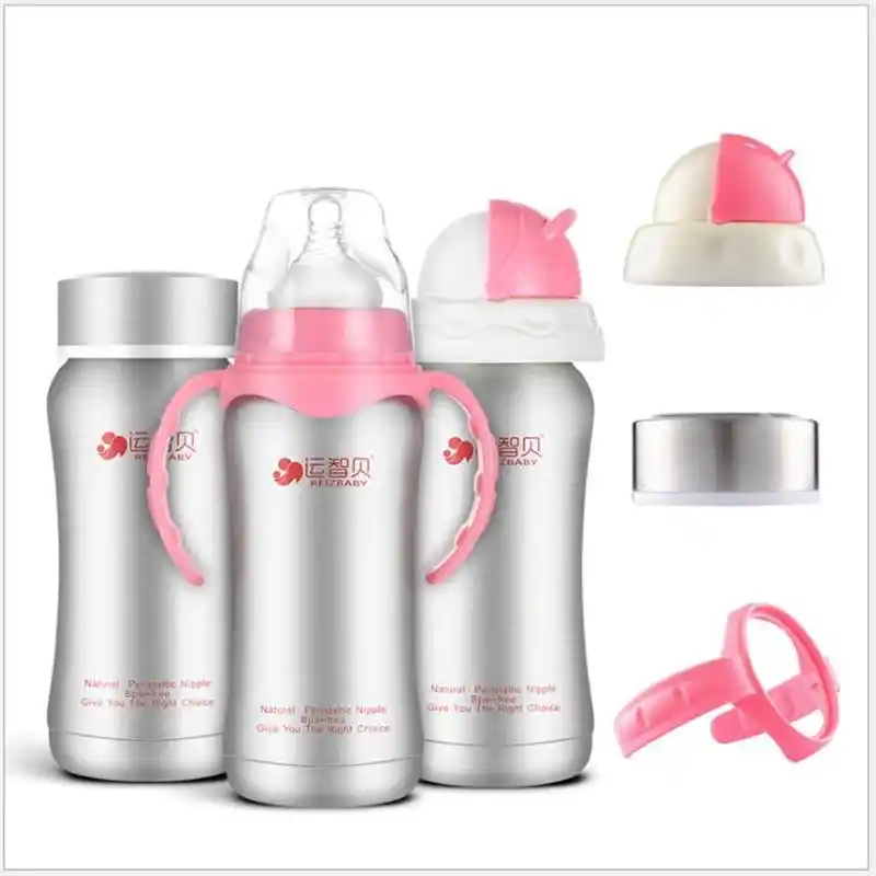 stainless steel feeding bottle