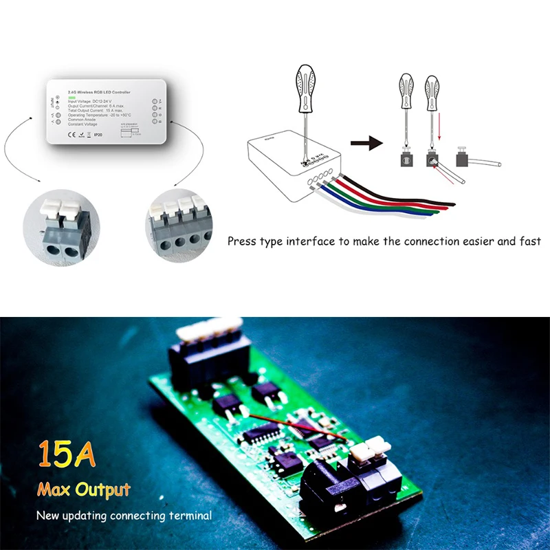 2/4/6 шт. G светодиодный opto Zigbee 3,0 2ID Смарт RGBW переключатель DC12-24V Светодиодные ленты пульт дистанционного управления Диммер контроллер работает с Amazon ECHO