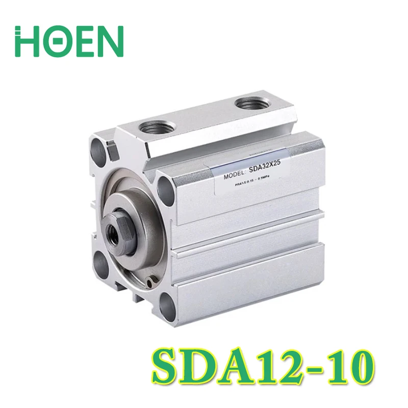 SDA12-10 12mm Bore 10mm Stroke Stainless steel Pneumatic Air Cylinder 