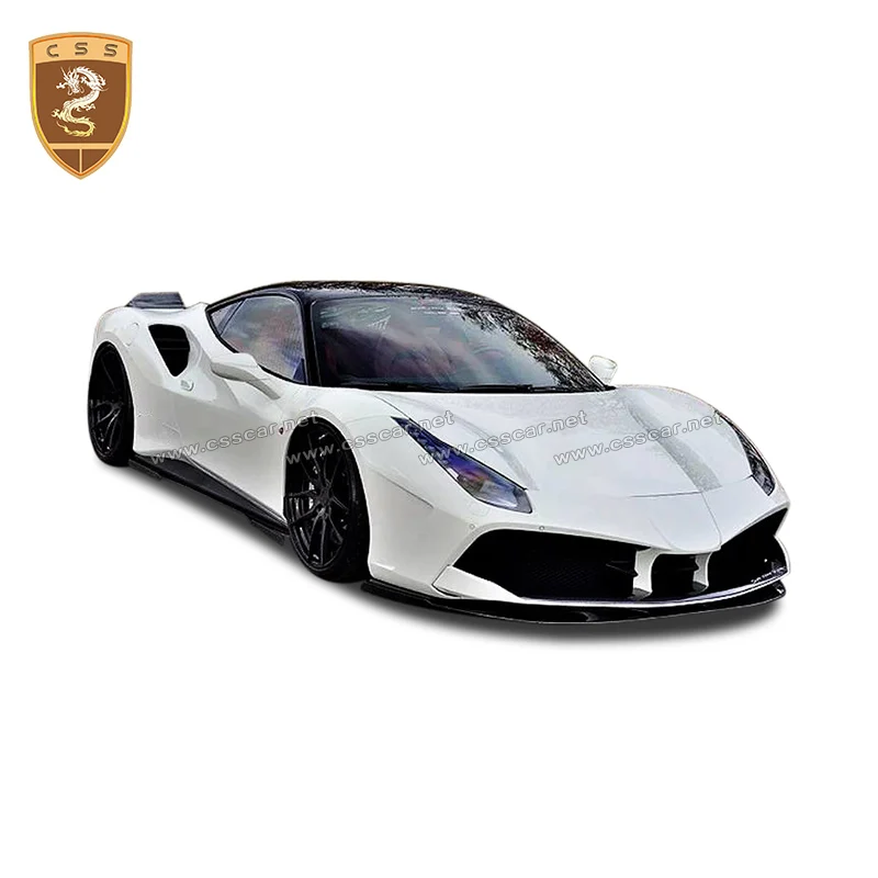 Задний спойлер из настоящего углеродного волокна для Ferrari 488, задний спойлер из углеродного волокна для Ferrari 488 SVR