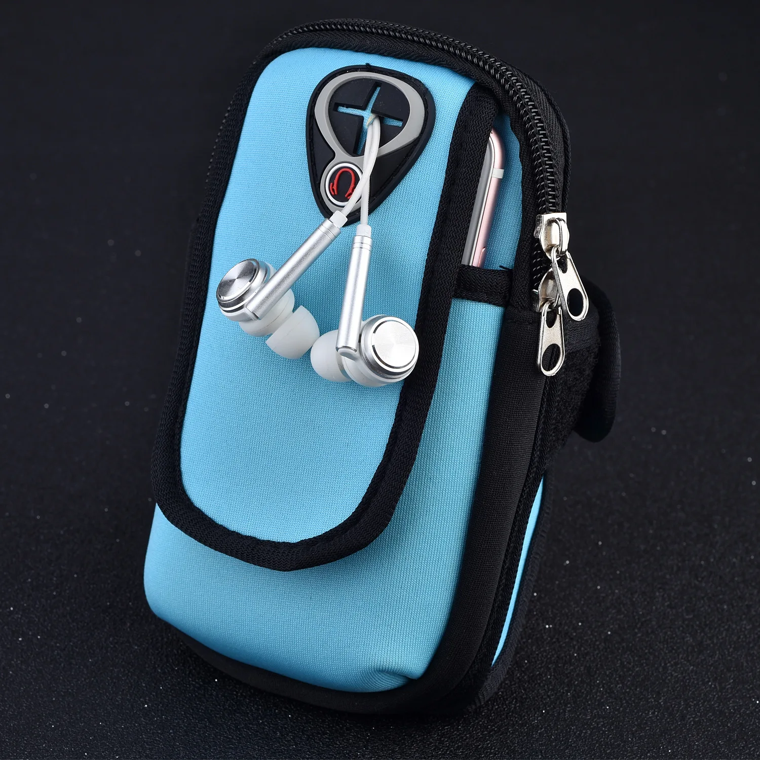 

Outdoor Sports Arm Bag for Both Men And Women Fitness Running Mobile Phone Arm Belt Hand Arm Bag Wrist Wrap Support