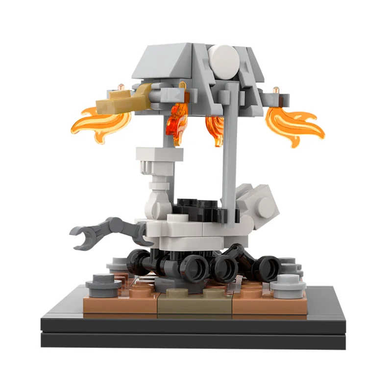 Город МОС космическая серия MOC/Perseverance rover Sky Crane масштаб 1:110 Строительные блоки