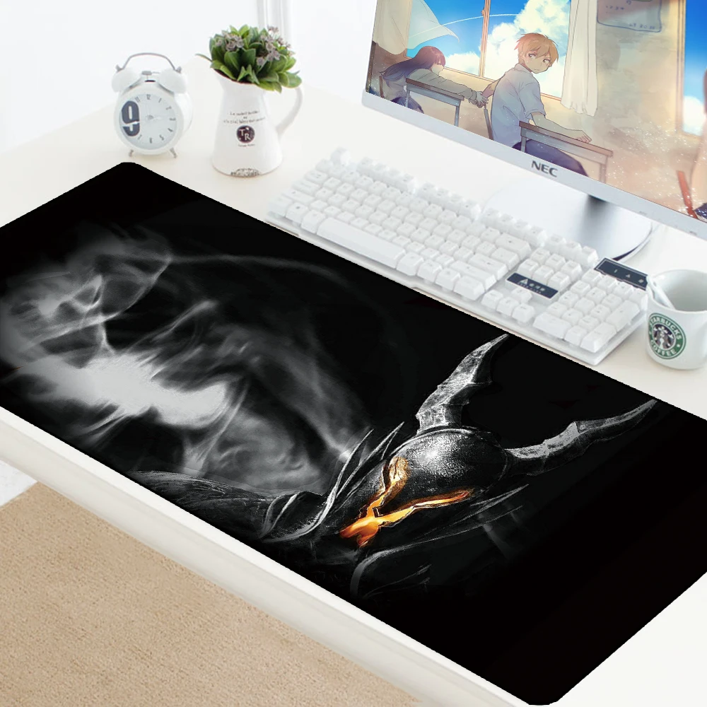 

Dark Souls Mouse Pad to Mouse Computer Gaming Mousepad PC Gamer to Keyboard Mouse Desk Mat Large xl Mousepad for Laptop 70x30cm