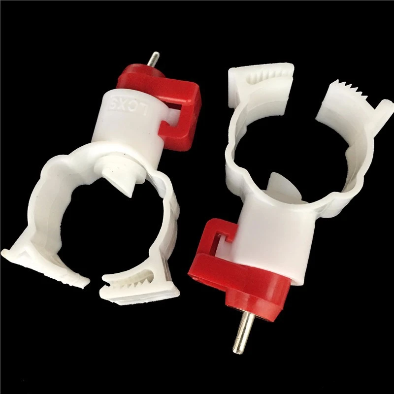 

New 100X Chicken Nipple Drinkers Bayonet 25Mm Diameter Chicken Tools Farm Equipment Models