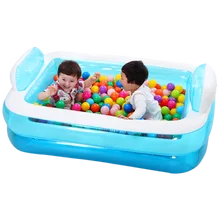 Портативная надувная Ванна из ПВХ для взрослых, Складная Ванна для красоты воды, безопасная и экологически чистая Нетоксичная Толстая NA15210860