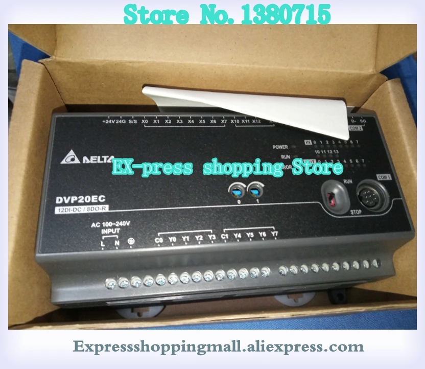 Новый оригинальный релейный выход DVP20EC00R3 PLC EC3 серии 100-240VAC 12DI 8DO | Компьютеры и офис