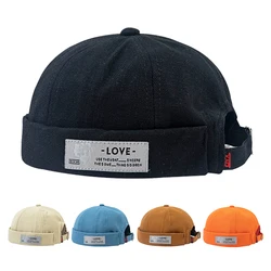 Nouvelles Lettres LOVE Broderie Femmes Hommes Bonnets Streetwear Mode Docker Marin Bonnet Chapeaux Hommes Femmes 
