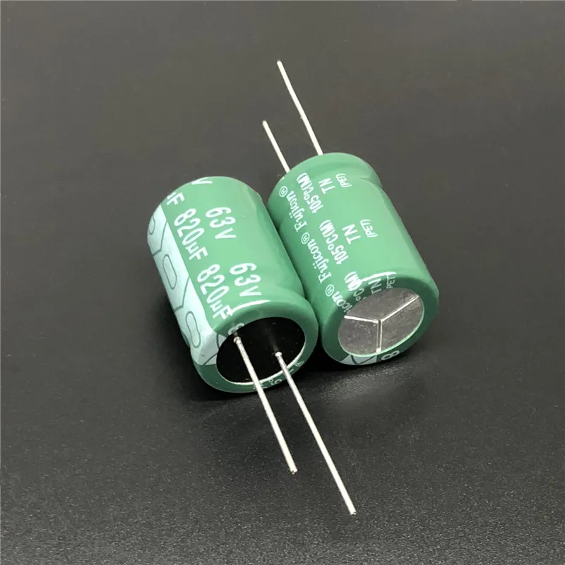 5 шт/20 шт 820uF 63V FUJICON TN серии 18x26 мм низкое сопротивление длительный срок службы 63V820uF