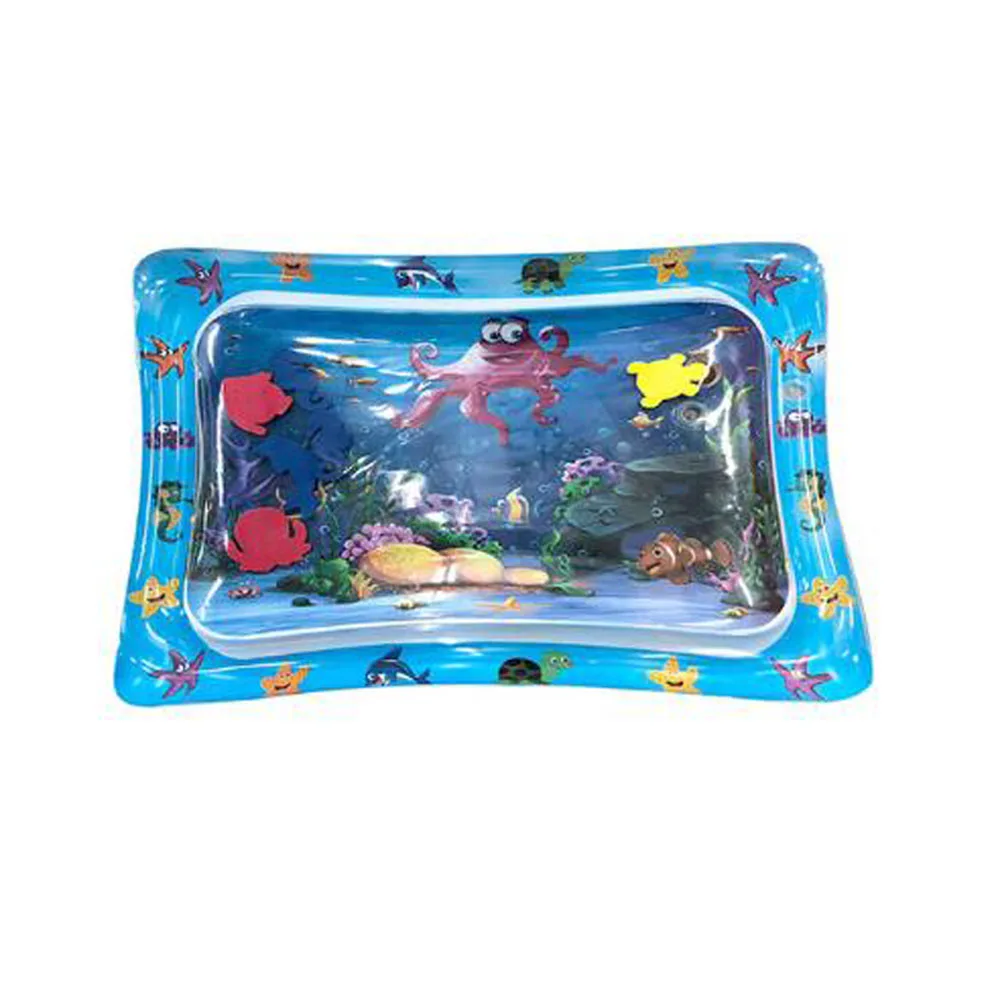 Inflatable Pat 66*50 см мультяшный узор детский игровой коврик водные игрушки креативная надувная потрепанная водная Подушка игровой коврик летний детский коврик игрушки для детей - Цвет: Inflatable Pat