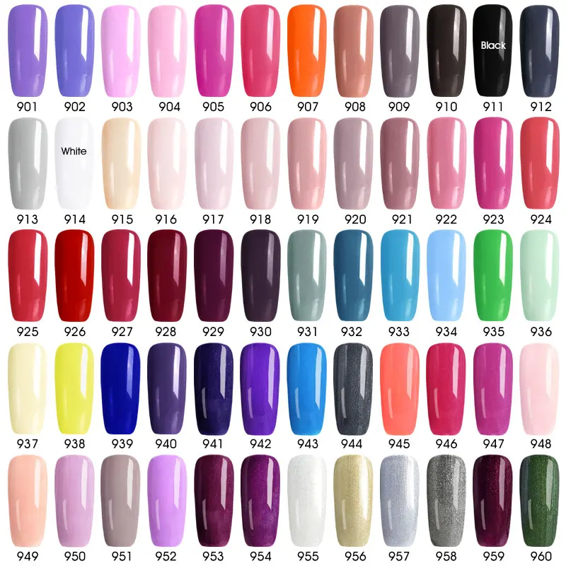 Nail Polish Venalisa Gel Full Coverage Beautiful Color Glitter Matt Tempered Top Coat Soak Off Manicure
