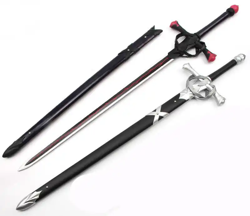 Funny 115cm Cosplay Fate Stay Night Saber Arthur Pendragon Black Funny 115cm Cosplay Fate Stay Night Saber Arthur Pendragon Black